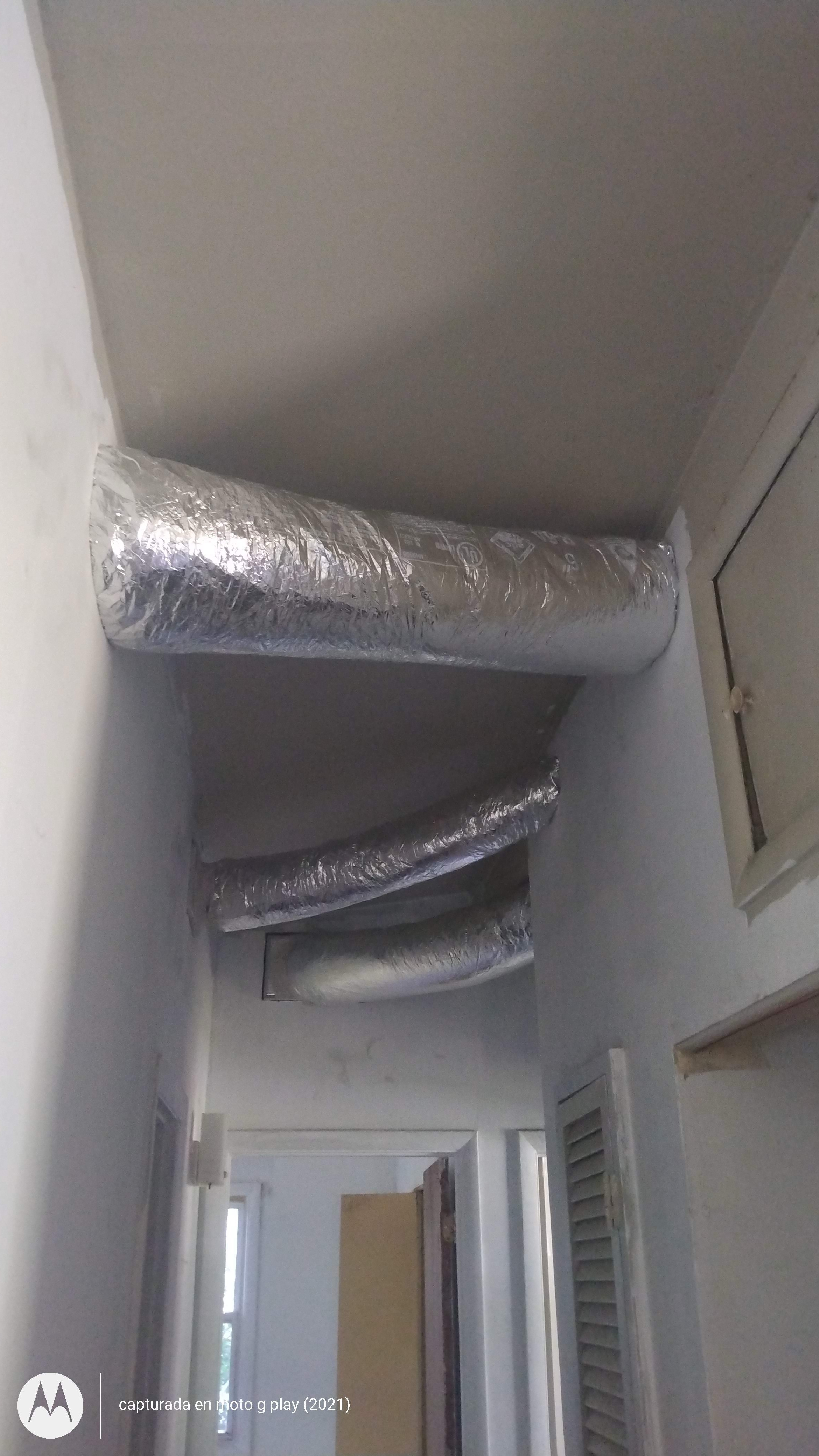 Ceiling renovation - Before